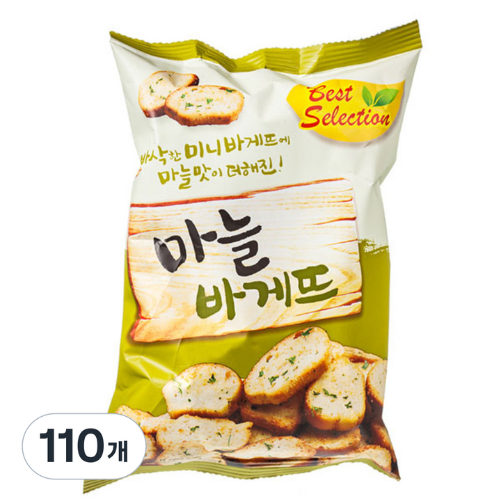 다담 마늘바게뜨 과자, 110개, 100g