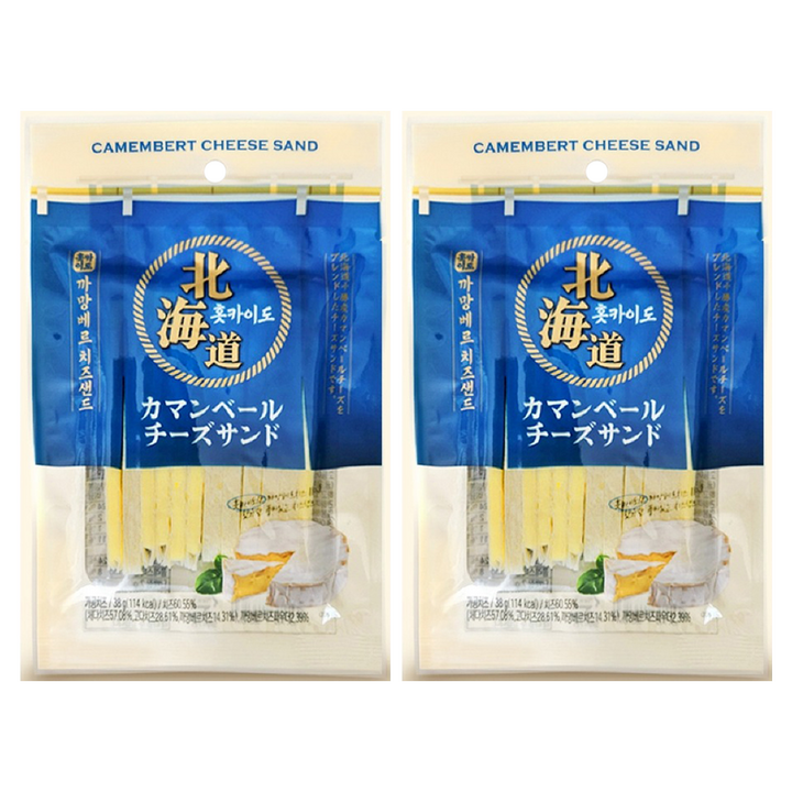 훗카이도 까망베르 치즈샌드, 2개, 38g