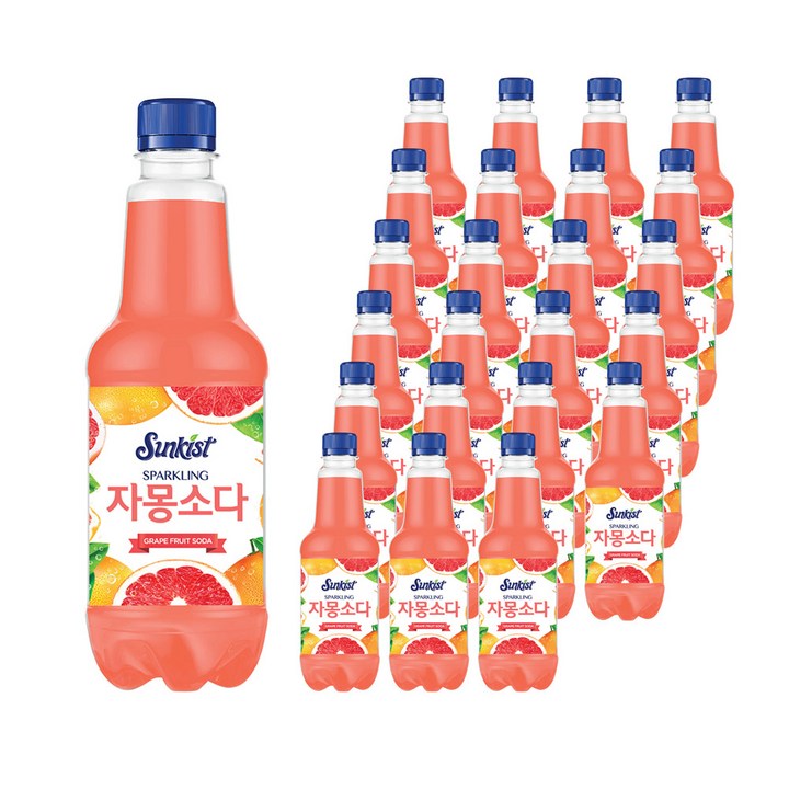 썬키스트 자몽소다, 350ml, 24개