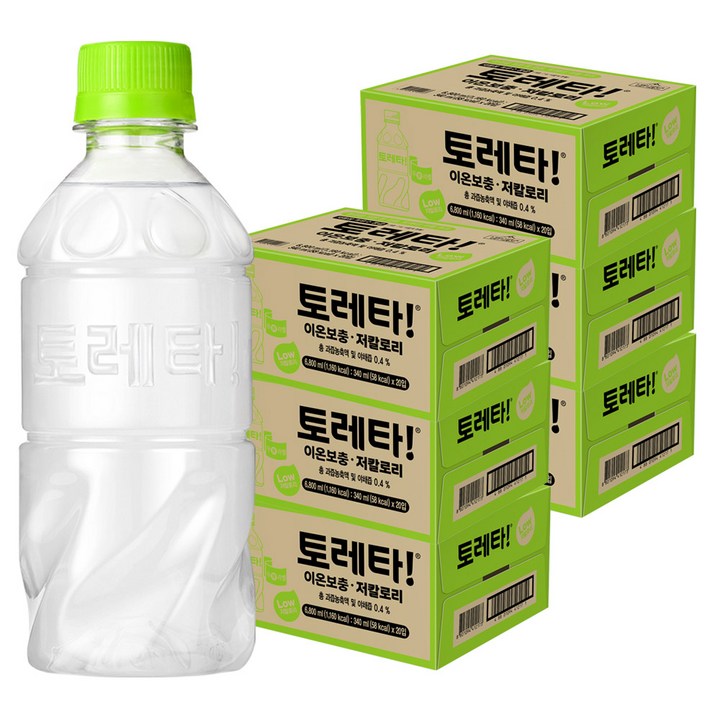 토레타 무라벨 이온음료, 340ml, 120개