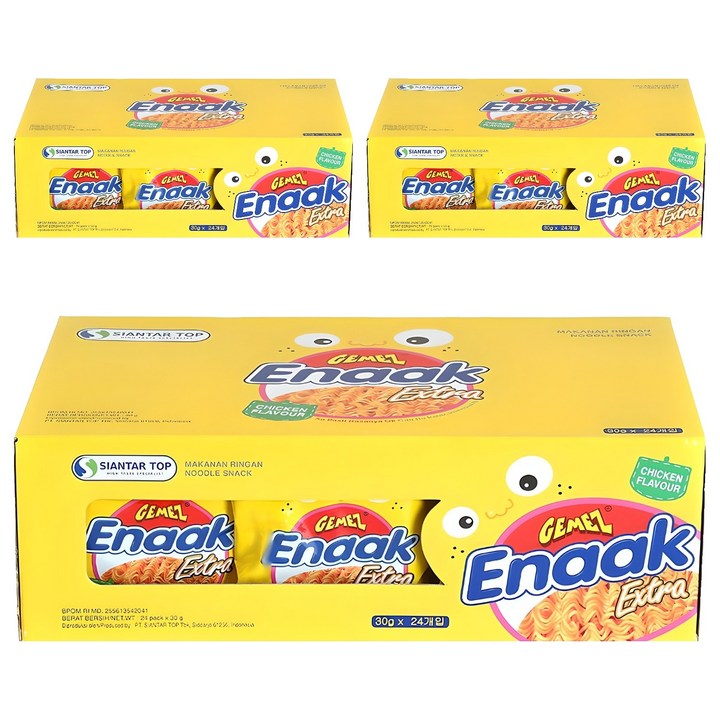 시안타탑 게메즈 에낙 라면 과자, 30g, 72개