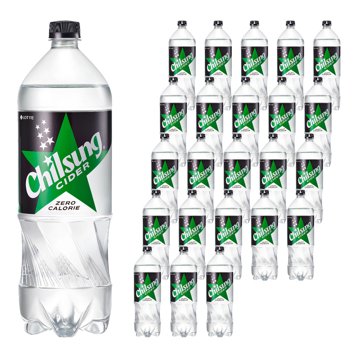 칠성사이다 제로, 1.5L, 24개