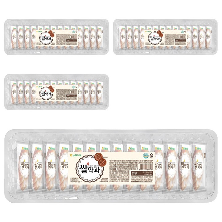 농협 우리나라 전통간식 쌀약과, 350g, 4개