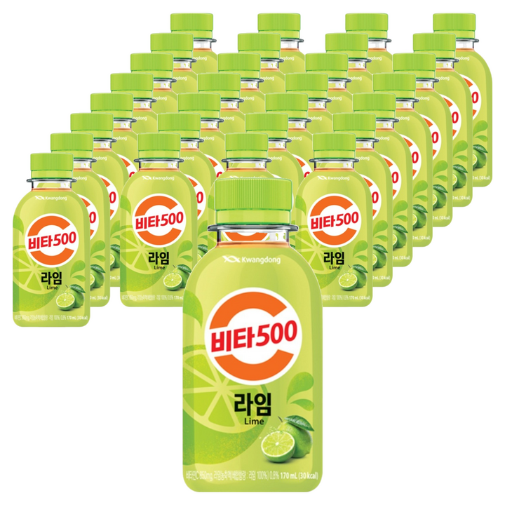 비타500 라임 비타민음료, 170ml, 72개