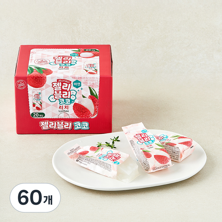 젤리블리 코코 리치, 60g, 60개, 1개입