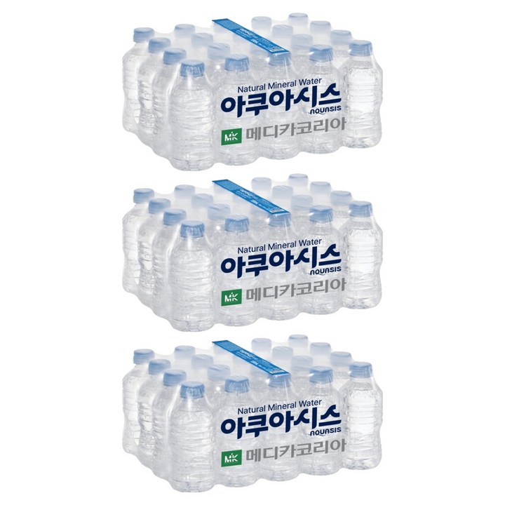 아쿠아시스 무라벨, 330ml, 60개