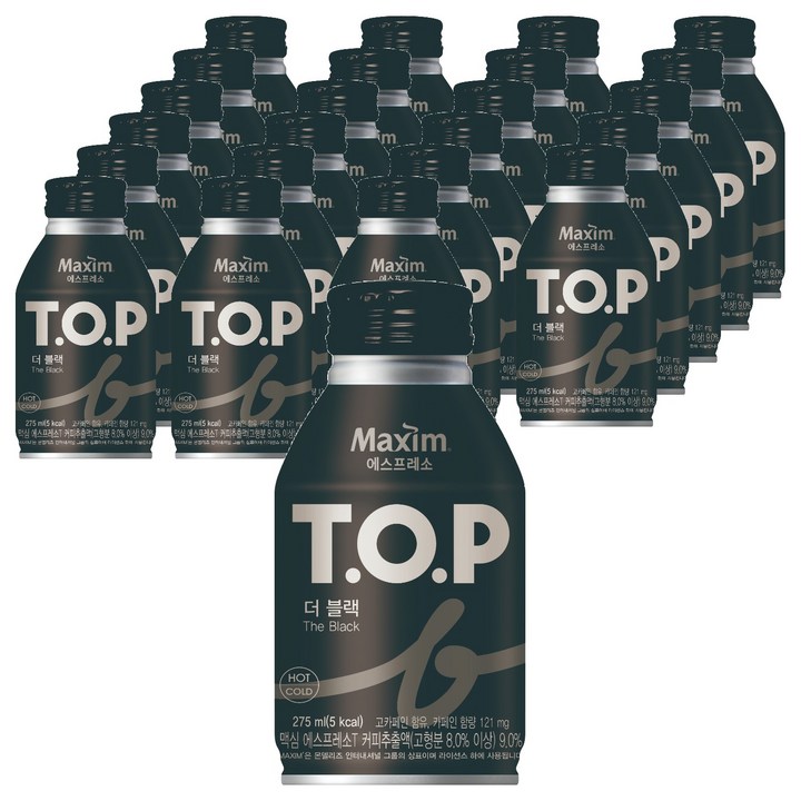 맥심 티오피 더 블랙, 275ml, 24개