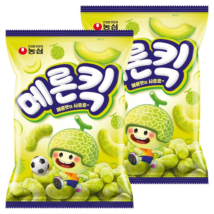 농심 메론킥, 60g, 2개