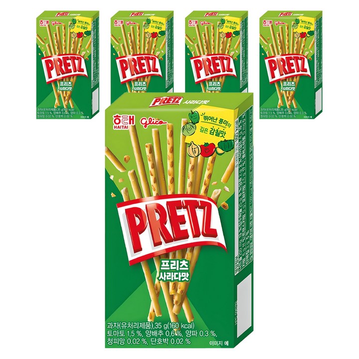 프리츠 사라다 막대과자, 5개, 35g
