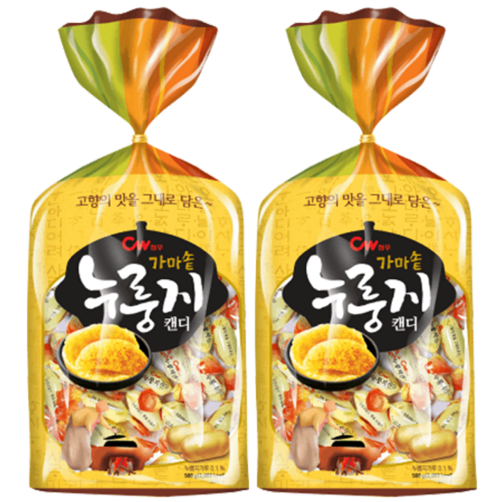 청우식품 누룽지맛캔디, 500g, 2개