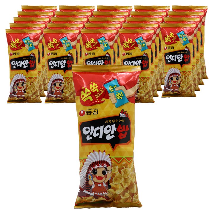 인디안밥, 45g, 25개