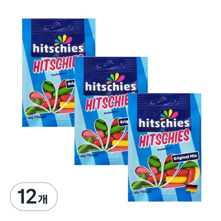 히치스 수수깡젤리 오리지날, 40g, 12개