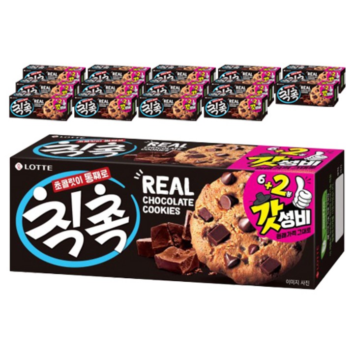 롯데웰푸드 칙촉, 120g, 15개