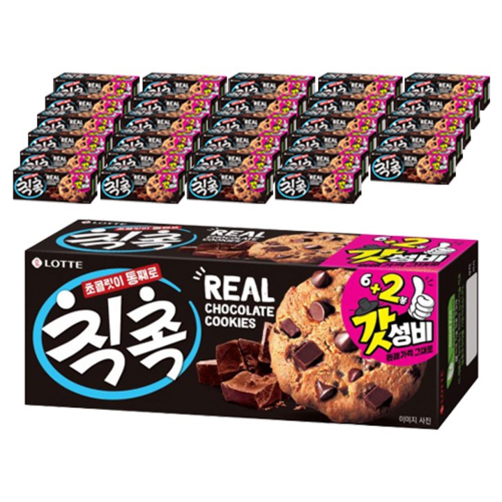 롯데웰푸드 칙촉, 120g, 30개