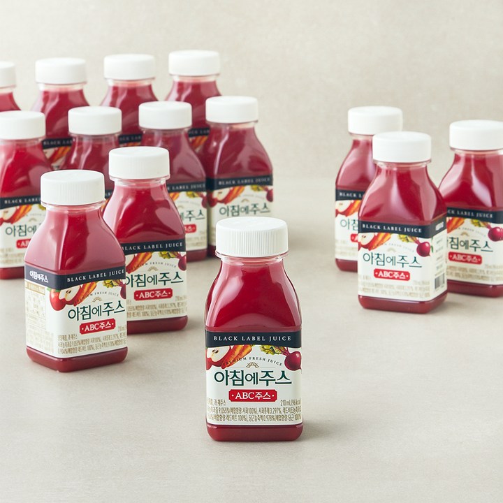 아침에주스 ABC 주스, 18개입, 210ml