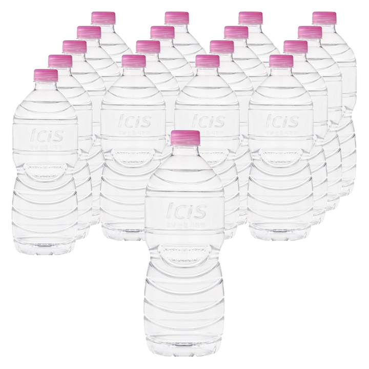 아이시스 무라벨 생수, 1L, 18개