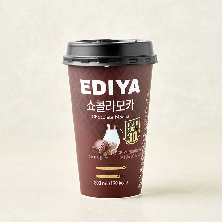 이디야 쇼콜라모카, 1개, 300ml
