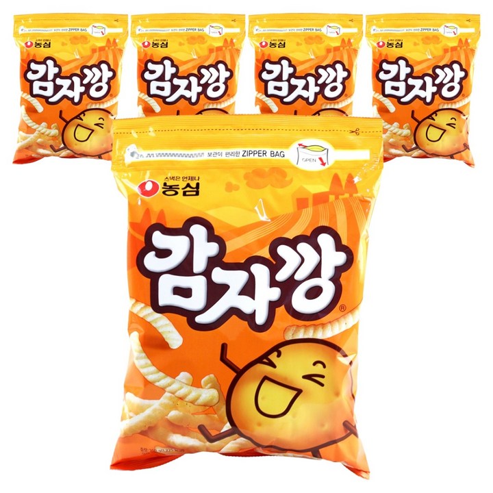 감자깡, 250g, 5개
