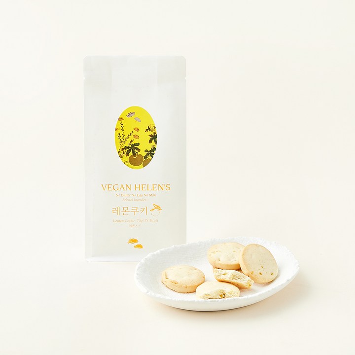 비건헬렌스 레몬쿠키, 70g, 1개입, 1개