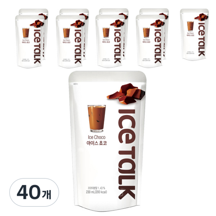 아이스톡 아이스 쵸코, 230ml, 40개