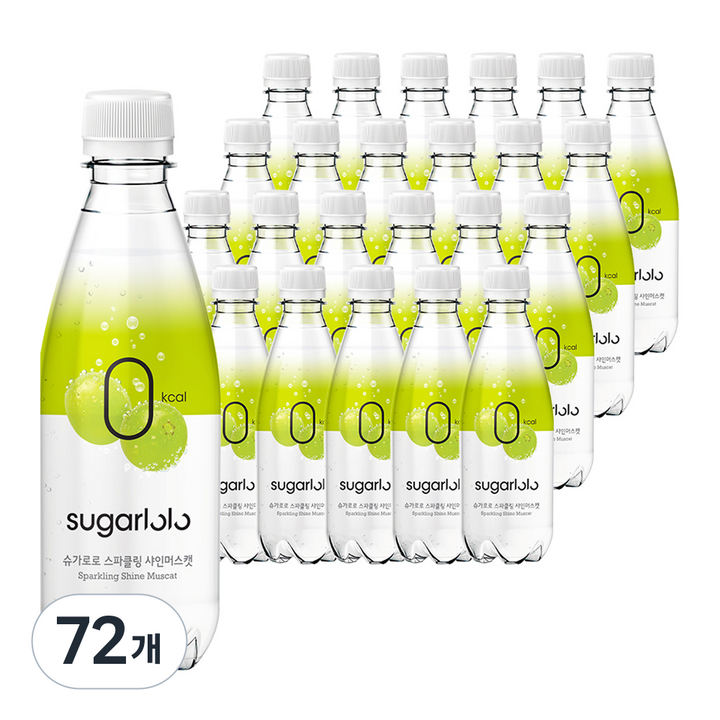 슈가로로 스파클링 샤인머스캣, 350ml, 72개