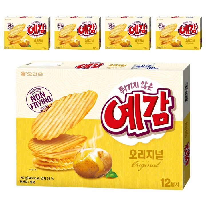 오리온 예감 오리지널 12p, 192g, 5개