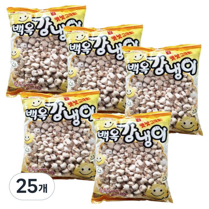 마트코리아 아름다운정성 백옥강냉이, 200g, 25개