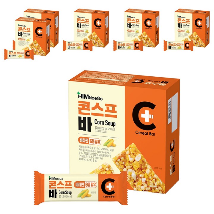 힘내고 콘스프바, 300g, 6개