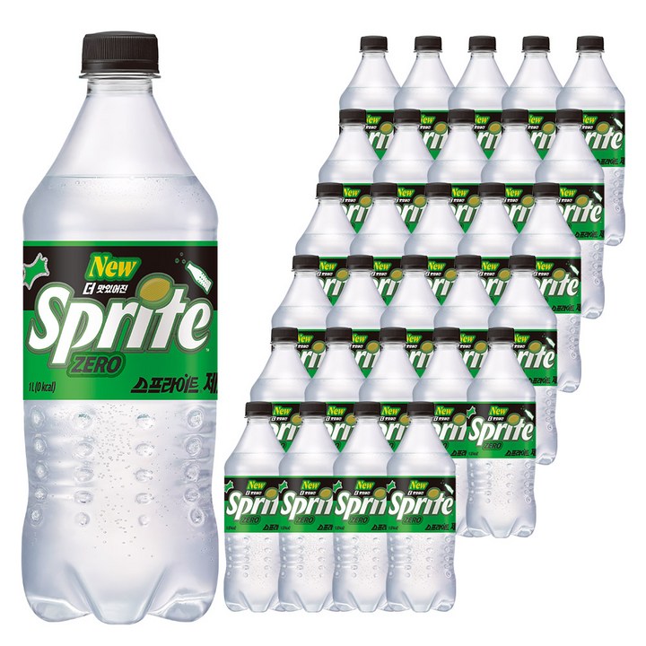 스프라이트 제로 사이다, 1L, 36개