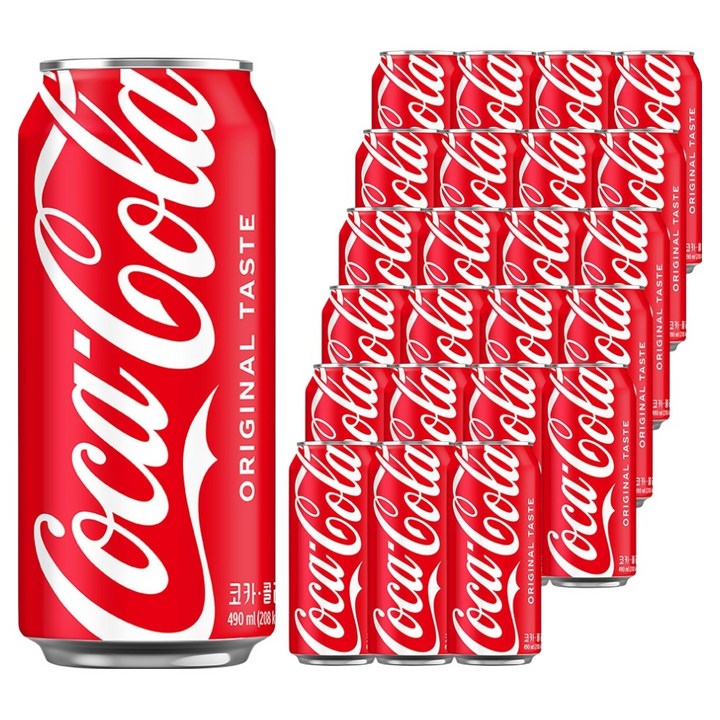 코카콜라 오리지널, 490ml, 24개