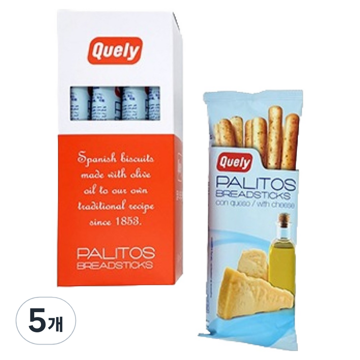 퀼리 브래드스틱 치즈, 200g, 5개