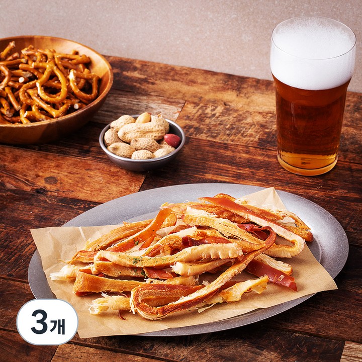 바베큐 오징어, 150g, 3개