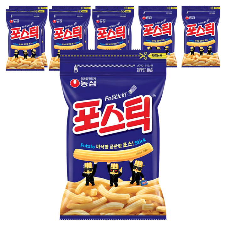 포스틱 과자, 280g, 8개
