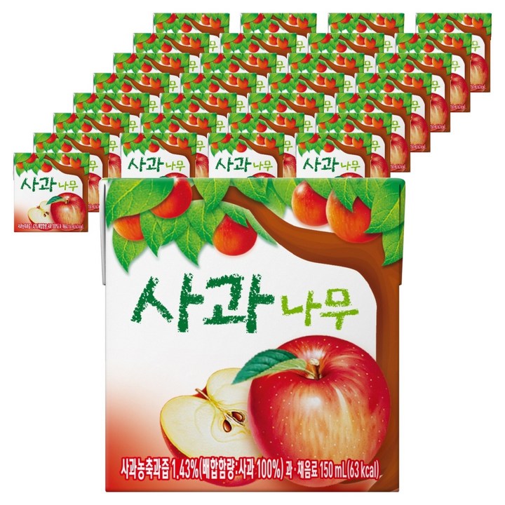 서울우유 사과나무, 150ml, 120개