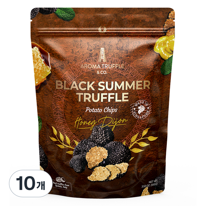 아로마트러플 블랙써머트리플 포테이토칩스 허니디존, 100g, 10개