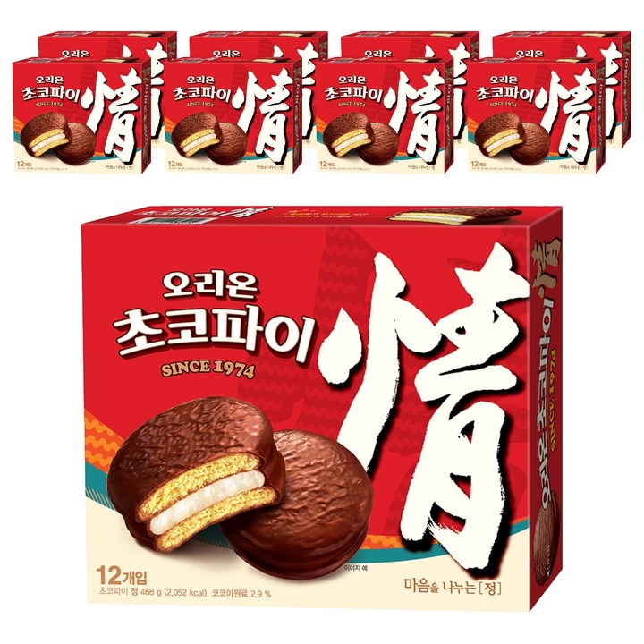 오리온초코파이 정, 468g, 9개