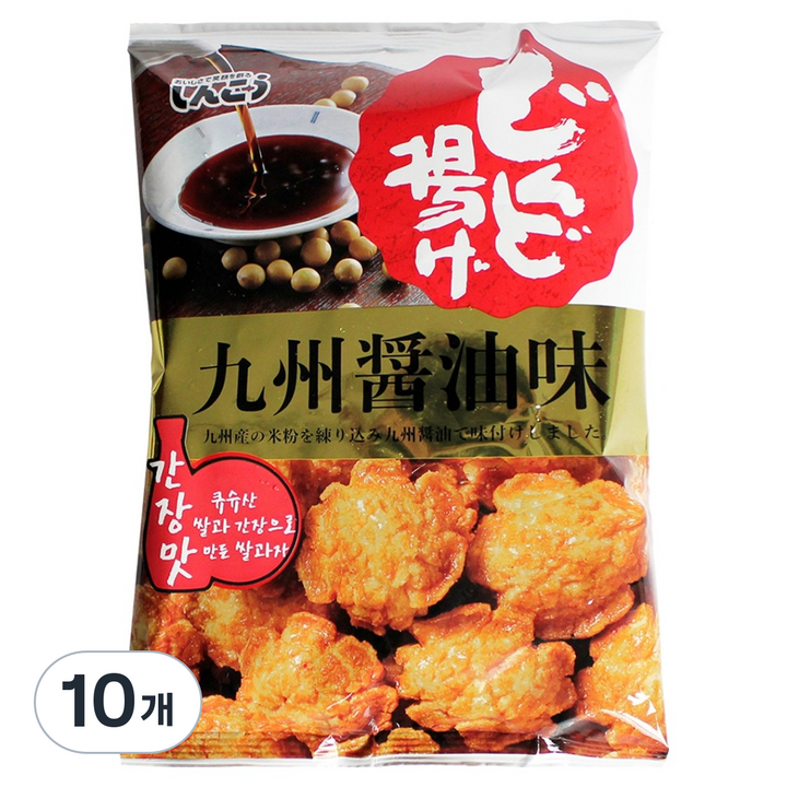 신코 돈도아게 큐슈 간장맛, 85g, 10개