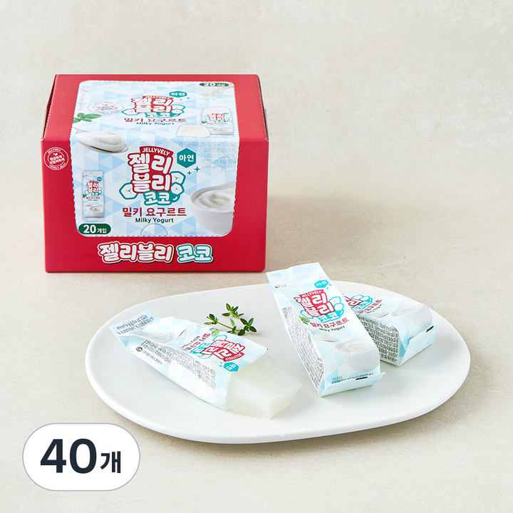 젤리블리 코코 밀키요구르트, 60g, 40개, 1개입