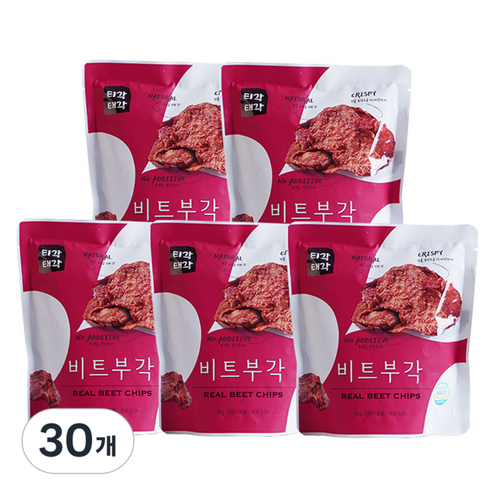 티각태각 비트부각, 30g, 30개