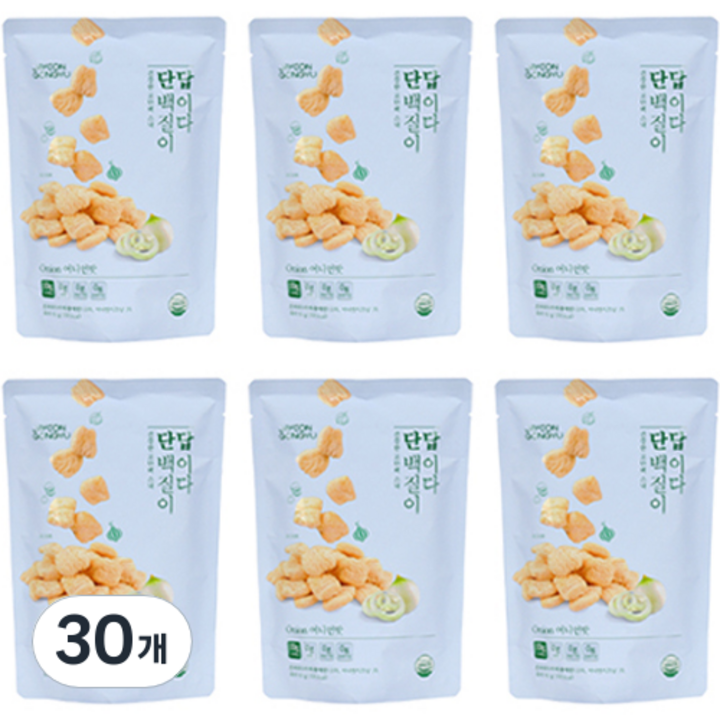 자연공유 단백질이 답이다 과자 어니언맛, 50g, 30개