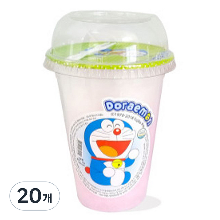 도라에몽 컵 솜사탕 랜덤발송, 12g, 20개