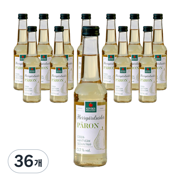 키빅스 배 사이더, 275ml, 36개