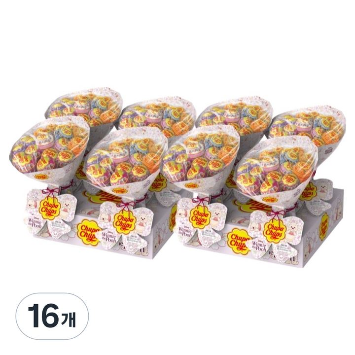 츄파춥스 사탕부케, 209g, 16개