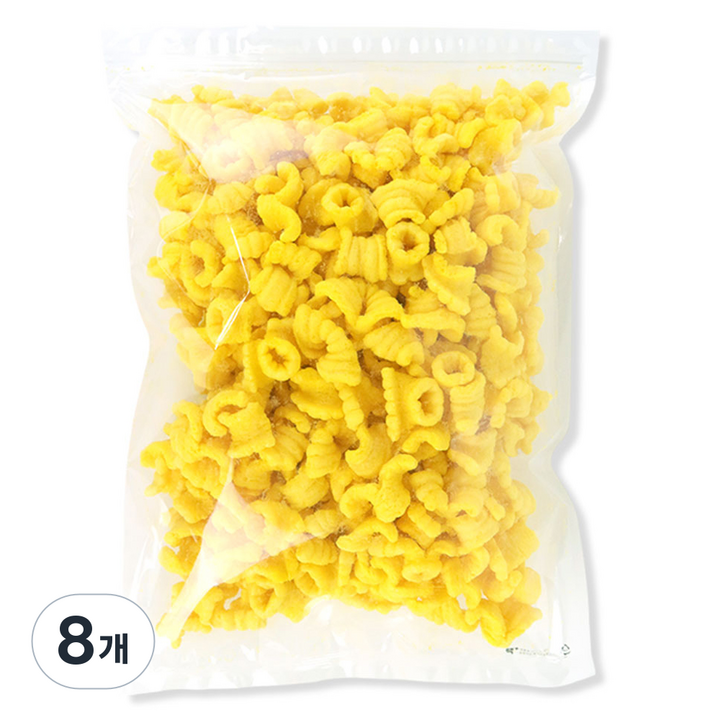 우리가스토리 개나리콘 뻥튀기, 350g, 8개
