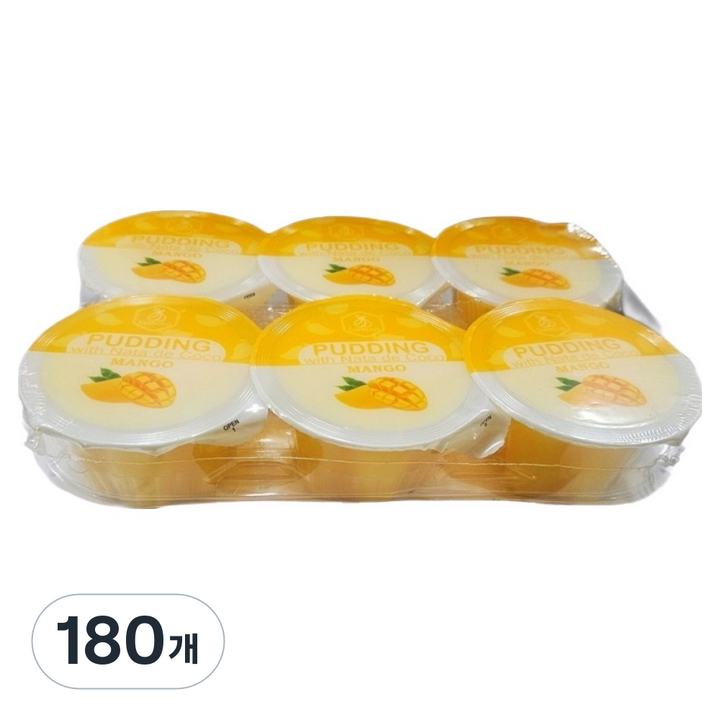 스위코 새콤달콤 스위코 망고 푸딩, 80g, 180개