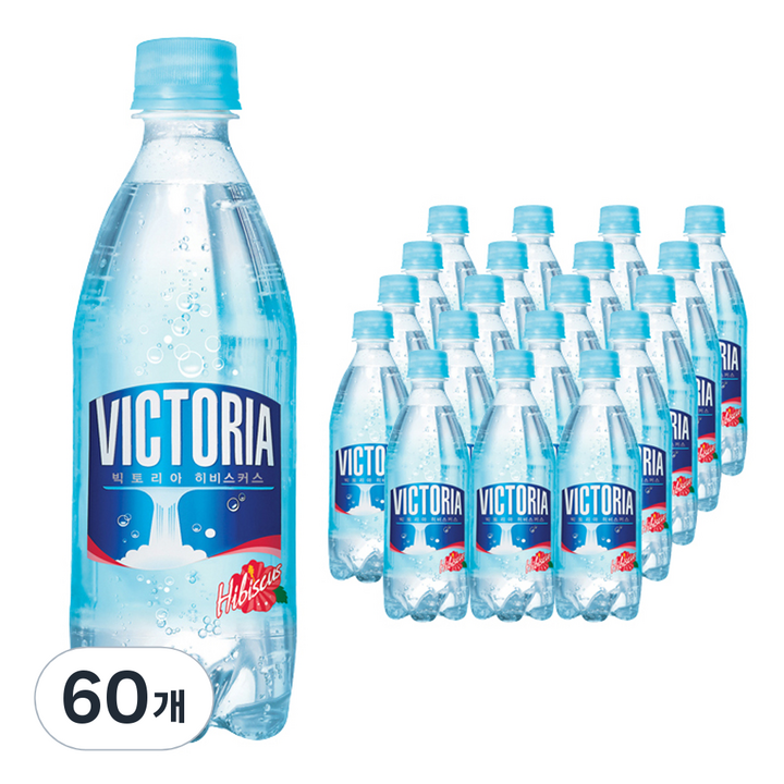 웅진빅토리아 히비스커스 탄산음료, 500ml, 60개