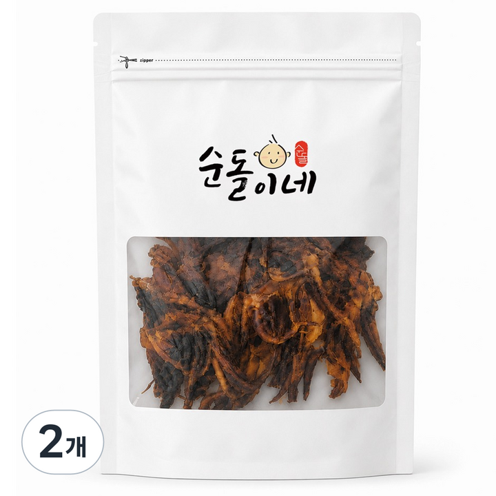 순돌이네 구운 오다리 숏다리, 200g, 2개