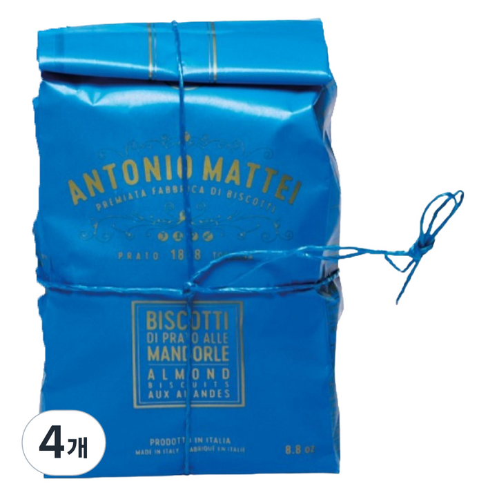 안토니오마테이 아몬드 비스코티, 250g, 4개