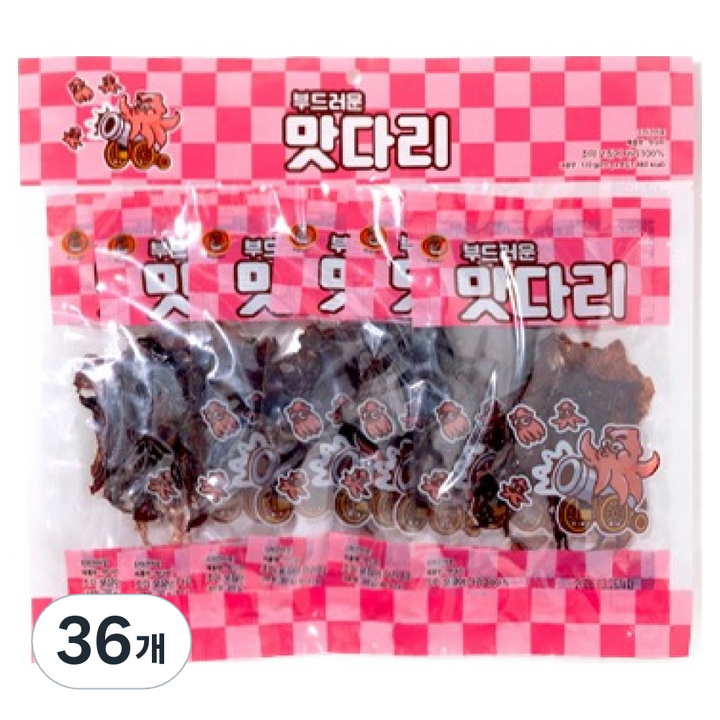 코주부 부드러운 맛다리, 20g, 36개