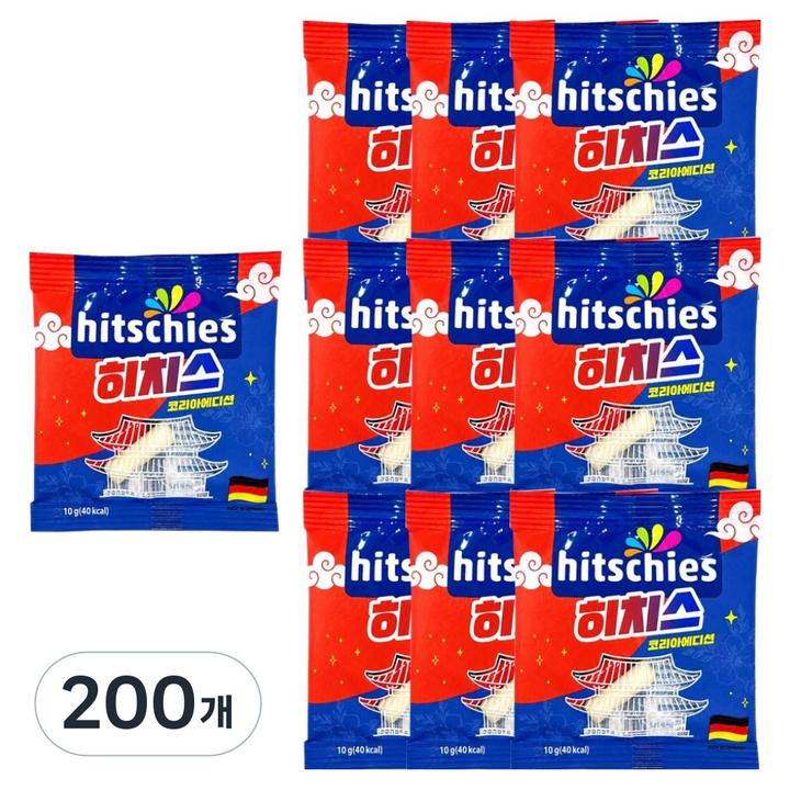 히치스 수수깡젤리 코리아 에디션, 10g, 200개
